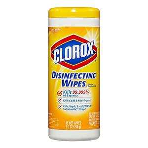 https://www.officedepot.com/a/products/733753/Clorox-Disinfecting-Wipes-Citrus-Blend-Scent/ 