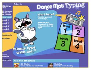dance mat typing  