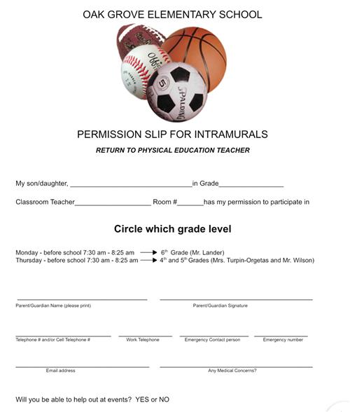 Permission Slip