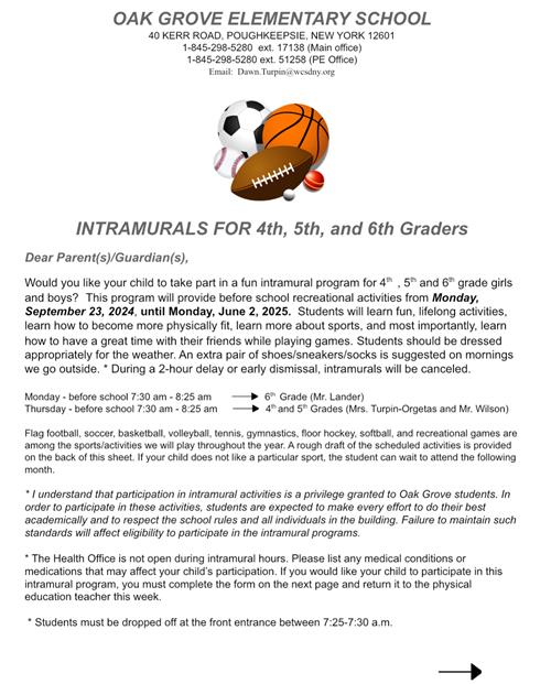 Explaining Intramurals