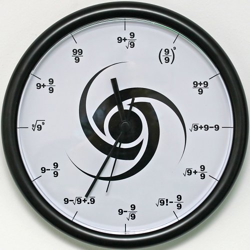 The 9's clock!